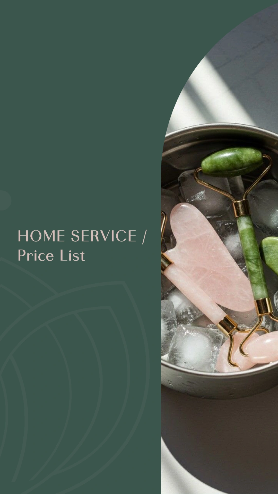 Hand & Stone mobile menu page 7 of 11