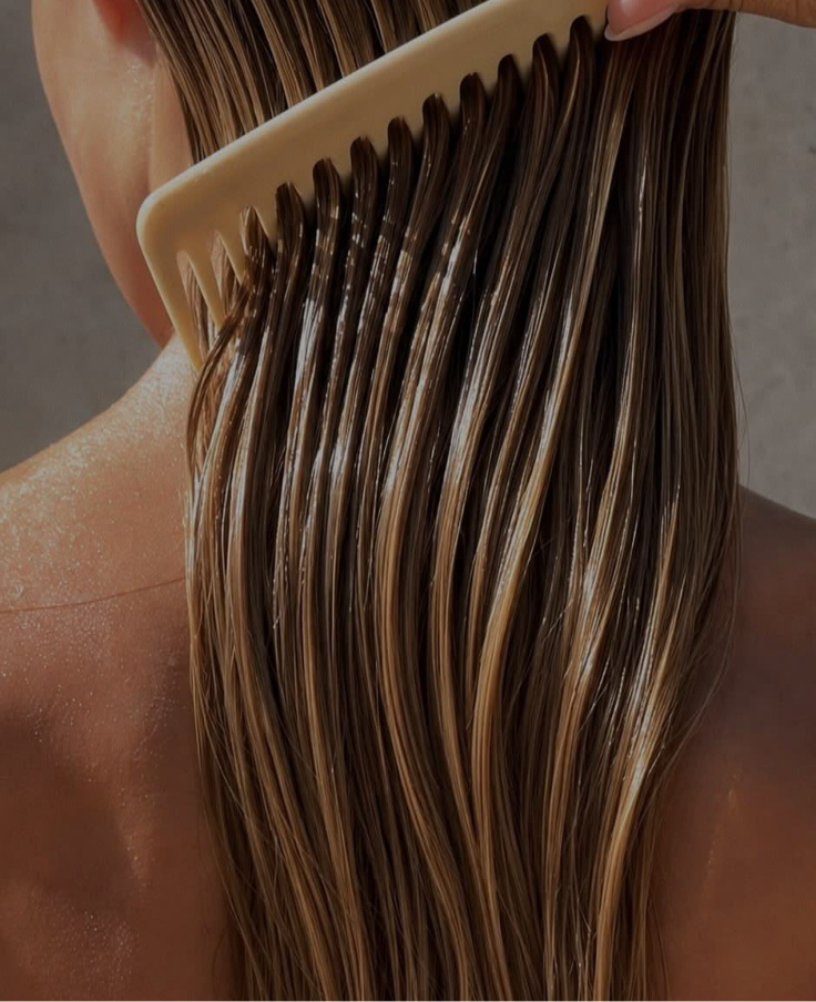 Professional hair treatment at Hand & Stone